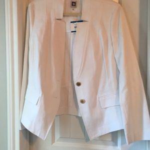 White blazer